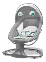 Cadeira De Balanço Para Bebê Mastela Techno Elétrica Cinza