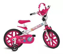 Bicicleta 16 Sweet Flower Pro - Bandeirante Cor Rosa Tamanho Do Quadro 16