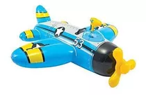 Bote Inflável Infantil Avião Com Pistola De Água - Intex