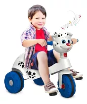 Triciclo Velobaby Doggy Com Capota E Pedal Chip Sonoro
