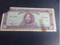 Billete Chile 10000 Pesos  Maschke Mackenna E-6