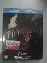 Bluray Steelbook Venom (2 Discos) - Lacrado 