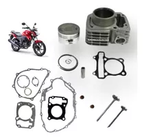 Kit De Cilindro Honda Invicta 150 +juntas+valvulas+sellos 