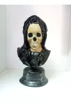 Figura Santa Muerte Busto Escultura En Plastico Y Resina 
