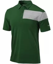 Playera Columbia Golf Hombre Talla L Protección Solar Upf 30