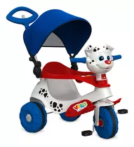 Triciclo Velobaby Doggy Com Capota Passeio E Pedal 365 Bandeirante