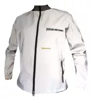 Chaqueta Reflectiva Liviana Moto Bicicleta Rompevientos