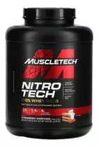 Suplemento En Polvo Muscletech  Nitro Tech 100% Whey Gold Proteína Sabor Double Rich Chocolate En Pote De 2.27kg