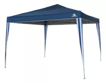 Tenda Gazebo Pagoda Estrutura Reforçada 3x3mts Azul Guepardo