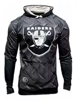 Buzo Canguro Nfl Futbol Americano Las Vegas Raiders Adultos