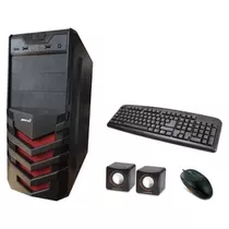 Combo Case Altek, Incluye Fuente Mouse Teclado Y Parlante