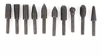 Xcsource 10pcs Rotary Burr Conjunto De Talla De Madera De La