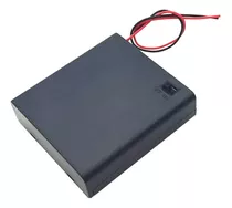 Porta Batería Pila 4 X Aa Con Interruptor- 6v