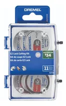 Kit Dremel Ez-lock Ez688 - Mandril Ez402 + 10 Discos Corte