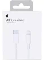 Cable Cargador Usb-c A Lightning iPhone Original Apple 1m 2m