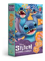Quebra Cabeça Disney Stitch 200 Peças Toyster