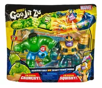 Boneco Goo Jit Zu Goo Marvel Hulk Vs Thanos Sunny