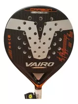 Paleta Padel Vairo Carbon One Carbono Funda Negro