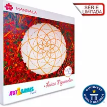 Quebra-cabeça Mandala Com 1000 Peças Art Games Puzzle