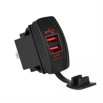 Cargador Usb Dual Para Usar En Auto, Moto, Camión - 5v, 3.1a