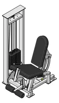 Plano Para Fabricar Maquina De Gym.sillon Cuadriceps Arsenal