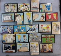 Figuritas Tradding Beavis And Butthead Lote De 90 Distintas 