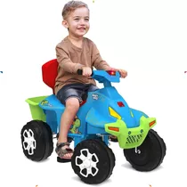 Carro Smartquad Passeio Pedal Quadriciclo C/caçamba Traseira