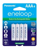 Pilas Recargables Panasonic Eneloop Aaa 800mah Pack X4