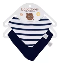 Babador Bandana Forro Impermeavel, Kit Zip, Premium