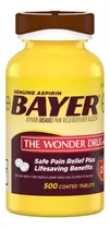 Bayer Aspirina 325mg Promo Caduca 31-agosto-24 500 Americano