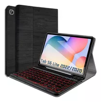 Funda+teclado Real-eagle Galaxy Tabl S6 Lite 10.4ø Negro
