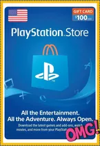 Psn Card 100 Usd (usa) Ps4/ps5/ps3