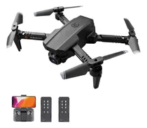 Mini Drone Genai Ls-xt6 Com Dual Câmera 4k Preto 2.4ghz 2 Baterias