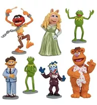 Set Figuras X 7 Muppets (10 Cm) Disney Original A0606