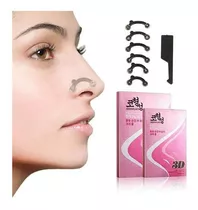 Corrector Nasal Nariz X6 Respingador Set Completo Color Negro