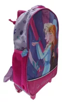 Mochila Con Ruedas Frozen Disney Niñas - Intek Color Lila