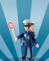 Playmobil Serie 8 Nene Policia Comisario City Ladrones