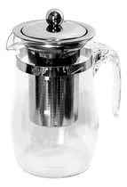 Chaleira De Vidro Para Chá Café Com Infusor Inox Bule Jarra