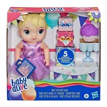 Boneca Baby Alive Festa De Presentes Loira - Hasbro