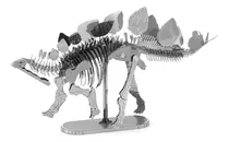 Dinossauro Estegossauro 3d Em Metal