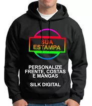 Blusa D Frio Personalizado Sua Estampa Ideia Qualquer Imagem