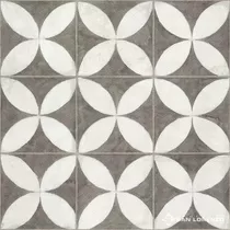 Ceramica Flower White 45x45 Simil Calcareo San Lorenzo Decor