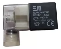 Bobina 24v  Dc Electrovalvula Solenoide Neumatica