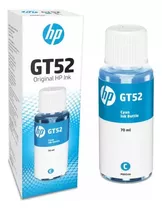 Tinta Hp 5820 315 410 415 Gt 52 De Color Unidamente X Unidad