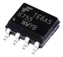 ((( 10 Peças ))) Fan6755 Fan 6755 Fonte Smd