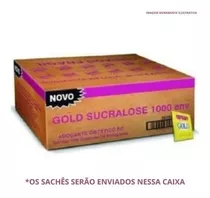 Adoçante Gold Sucralose Em Sachê C/1000 Unidades - S/ Glúten