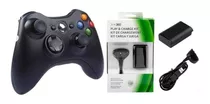Joystick Mando Xbox 360 Inalambrico + Kit Carga Xbox 3800mah