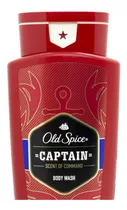 Old Spice Body Wash Jabon Liquido Corporal Captain 473 Ml