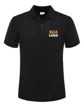 2 Camisas Gola Polo Personalizadas Sua Logo Bordada No Peito