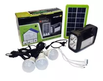 Kit Solar Emergencia Camping 220v Ampolletas 36hrs / 003273